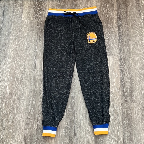 Golden State Warriors NBA Basketball Warmup Jogger Sweatpants Medium - Picture 5 of 12